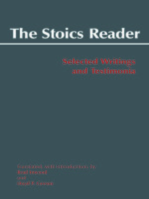 cover image of The Stoics Reader